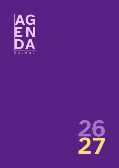 Agenda Docenti 2026-2027 9 varianti copertina