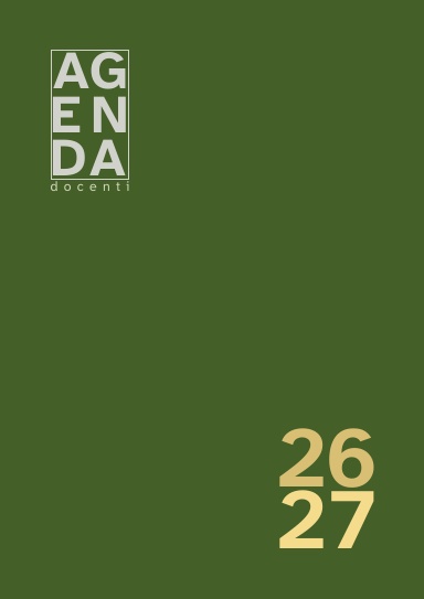 Agenda Docenti 2026-2027 9 varianti copertina