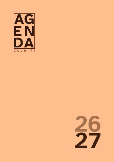 Agenda Docenti 2026-2027 9 varianti copertina